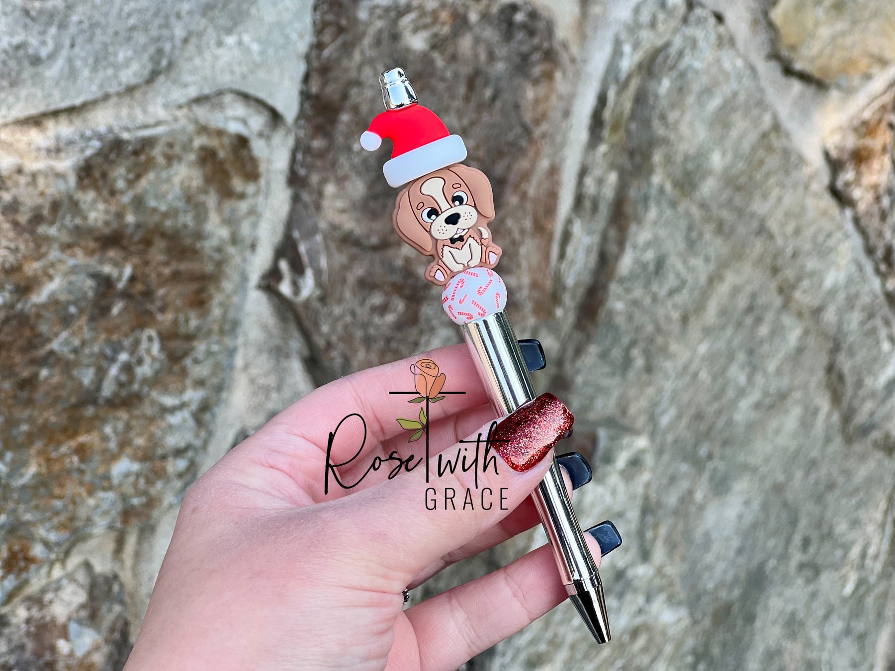 Peppermint Bark Pen
