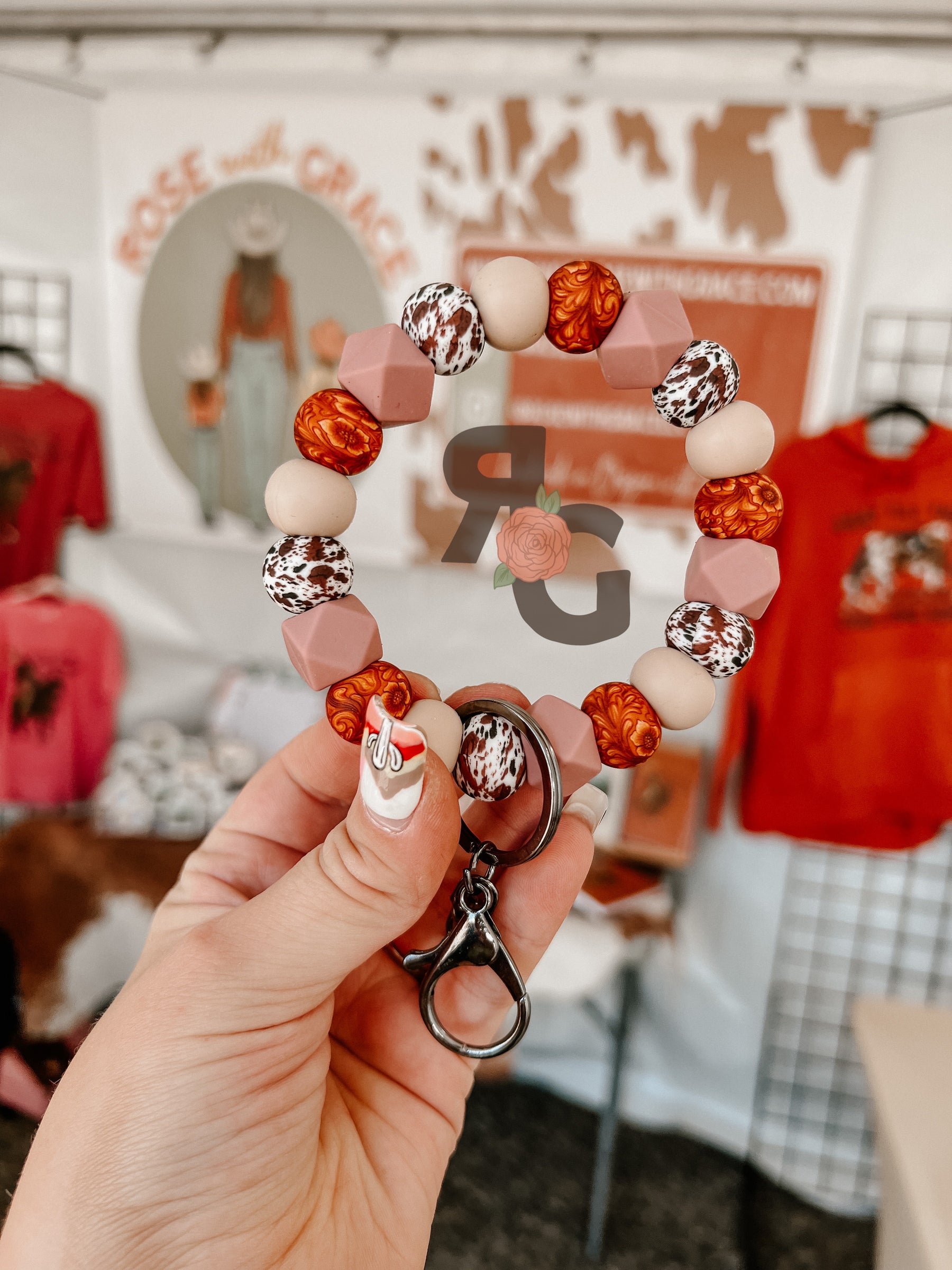 Cattle Ranchin' Wristlet Rose with Grace LLC