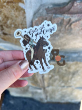 God’s Got You, Cowgirl Sticker Rose with Grace LLC
