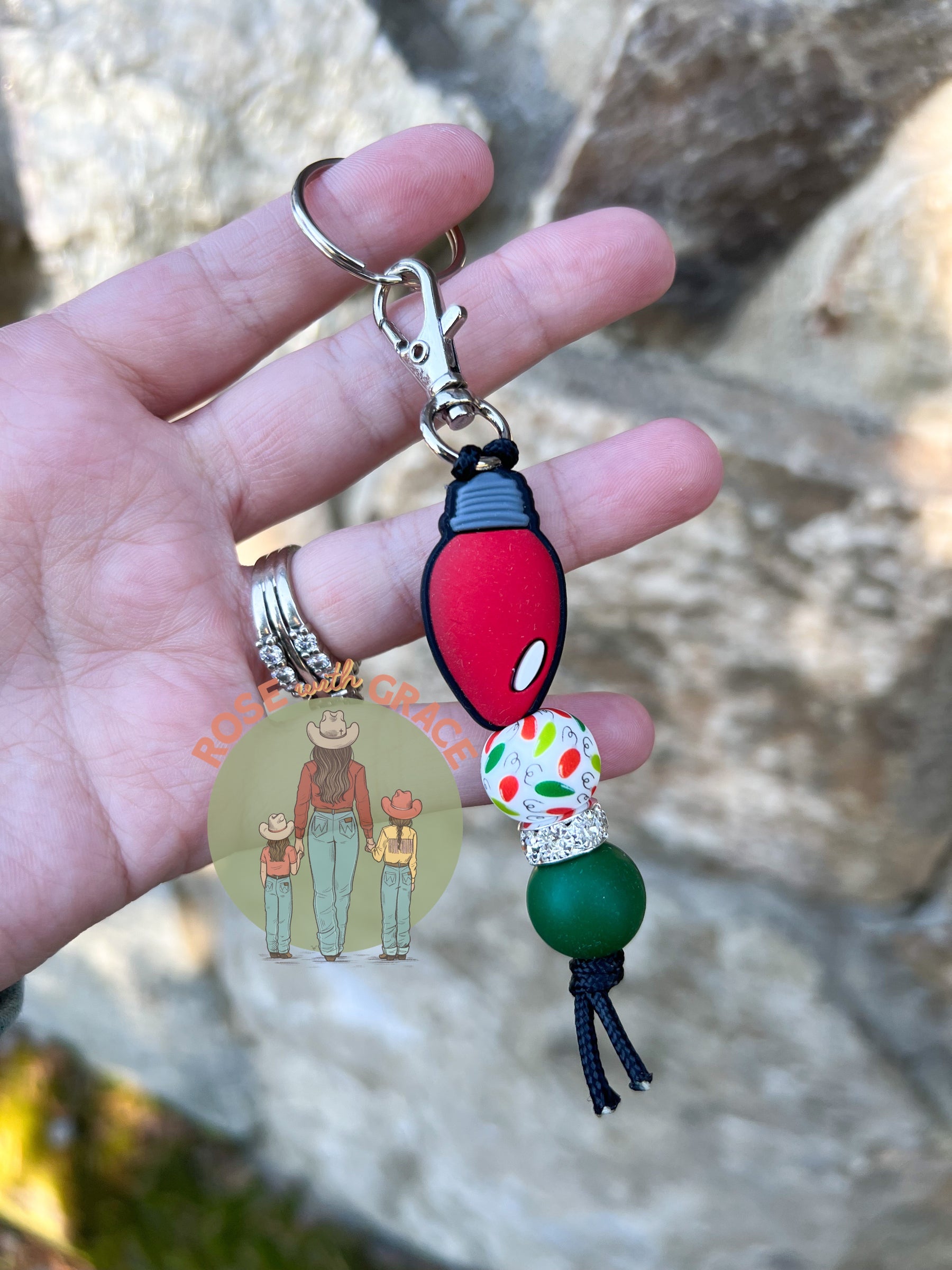 Christmas Lights Wristlet & Mini Bundle