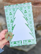 Making a List Christmas Notepad