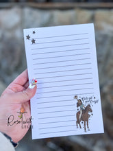 God's Got You, Cowgirl - Notepad Rose with Grace LLC