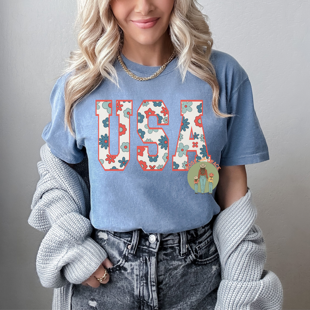 Daisy USA - Shirt or Sweatshirt *YOU PICK COLOR*