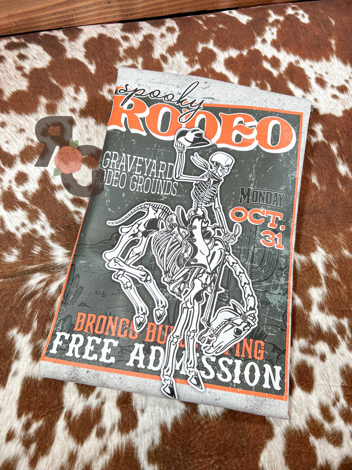 Spooky Rodeo - Comfort Colors T-Shirt Rose with Grace LLC