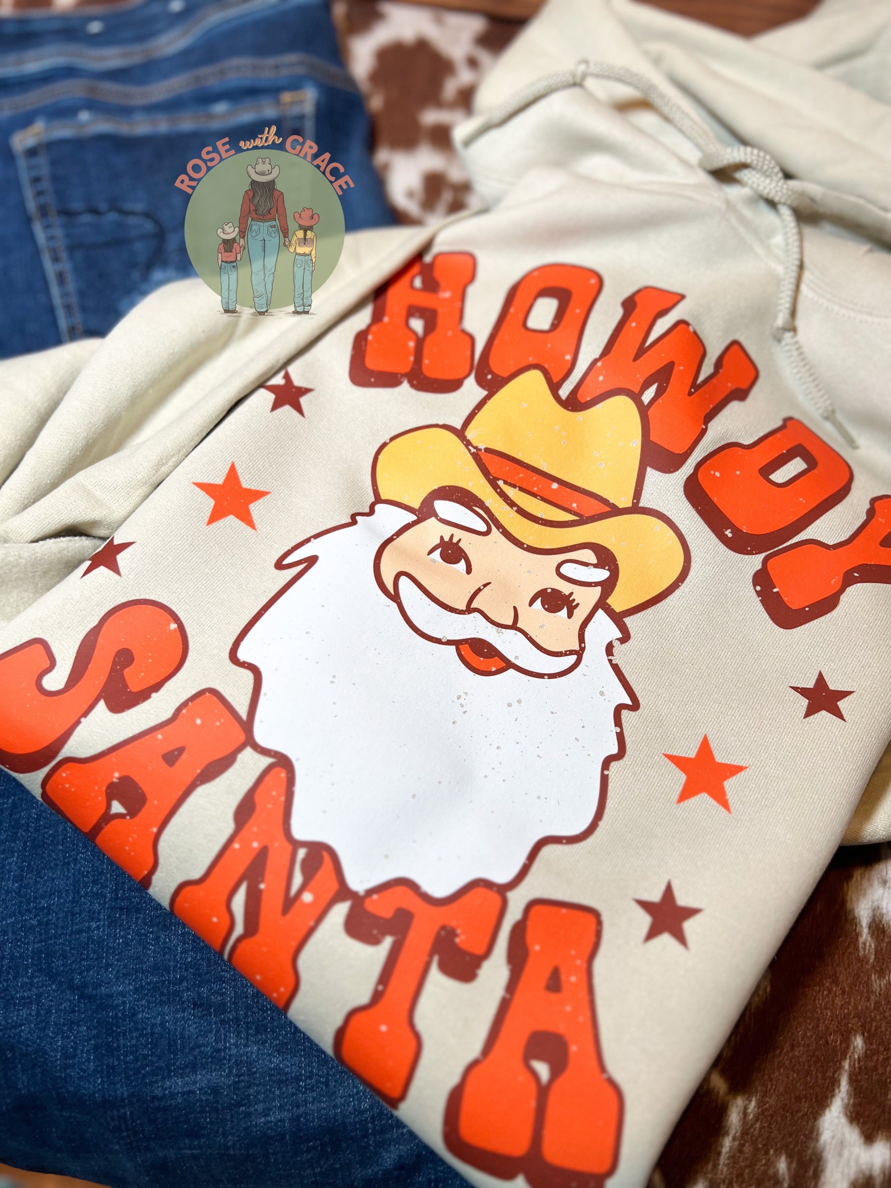 Howdy Santa Hoodie