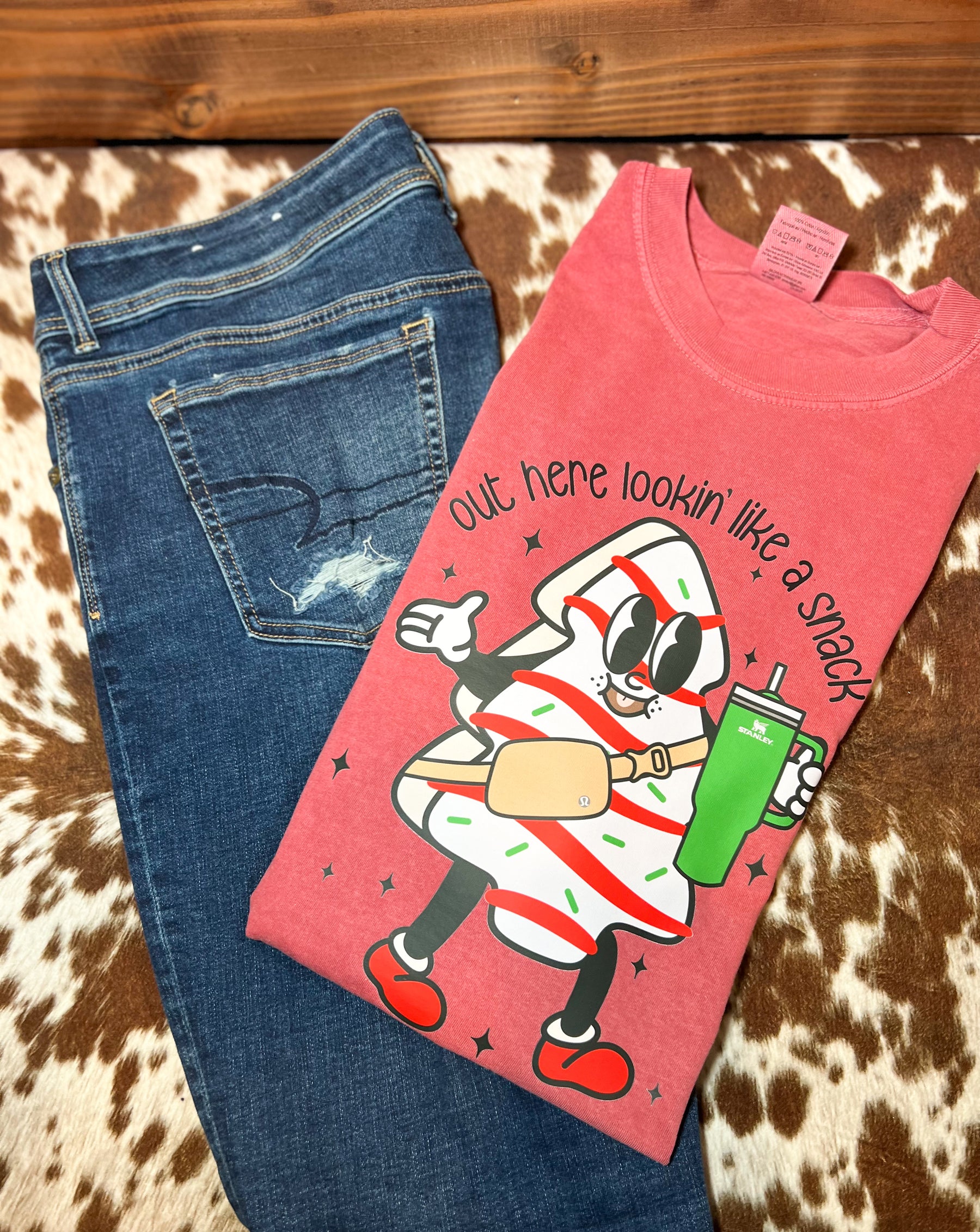 Christmas Snack Comfort Colors T-Shirt