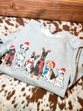 Puppy Dog Christmas - Crewneck Sweatshirt