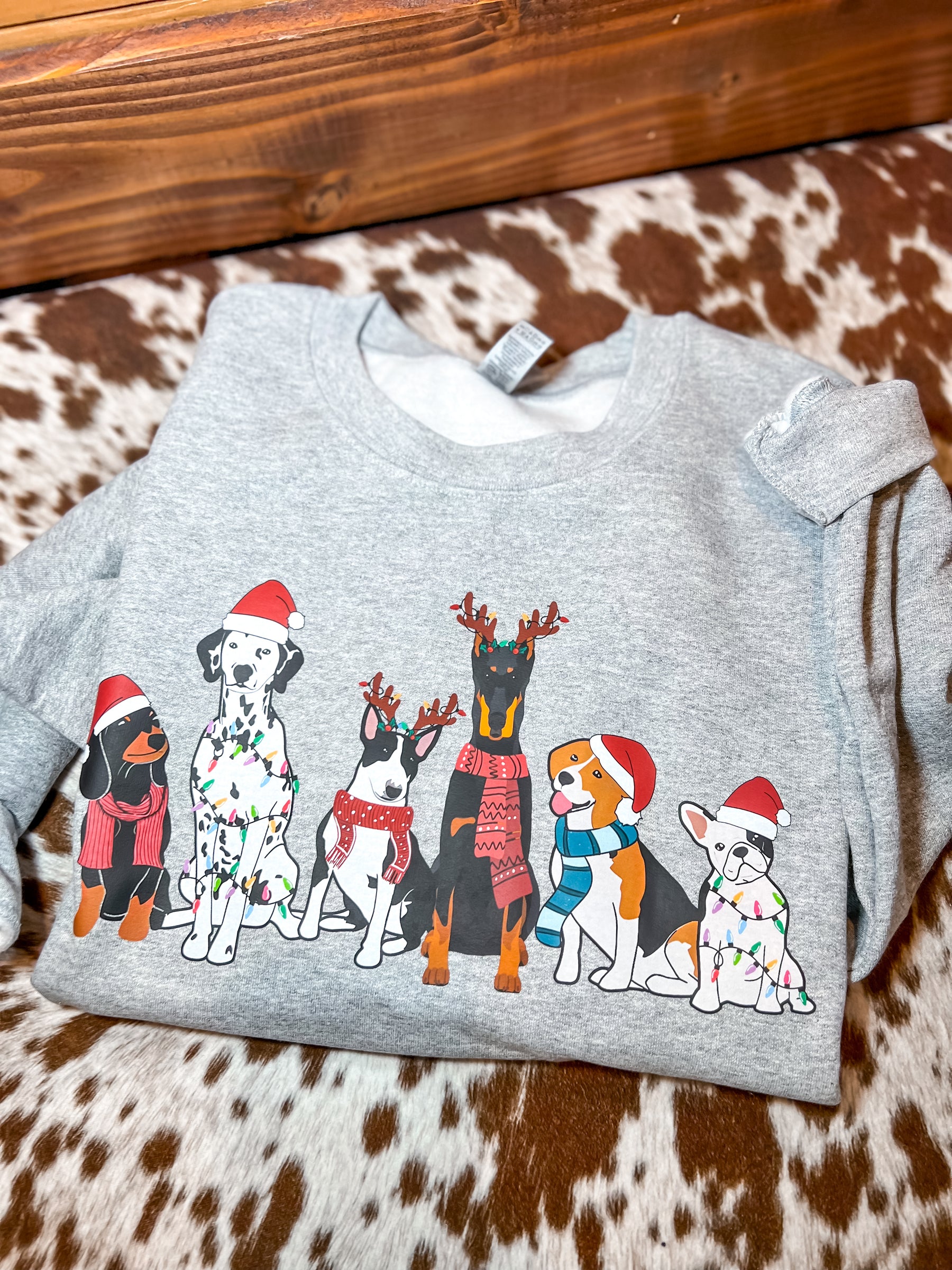 Puppy Dog Christmas - Crewneck Sweatshirt