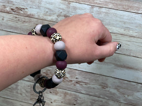 MYSTIC PURPLE CHEETAH WRISTLET Rose with Grace LLC