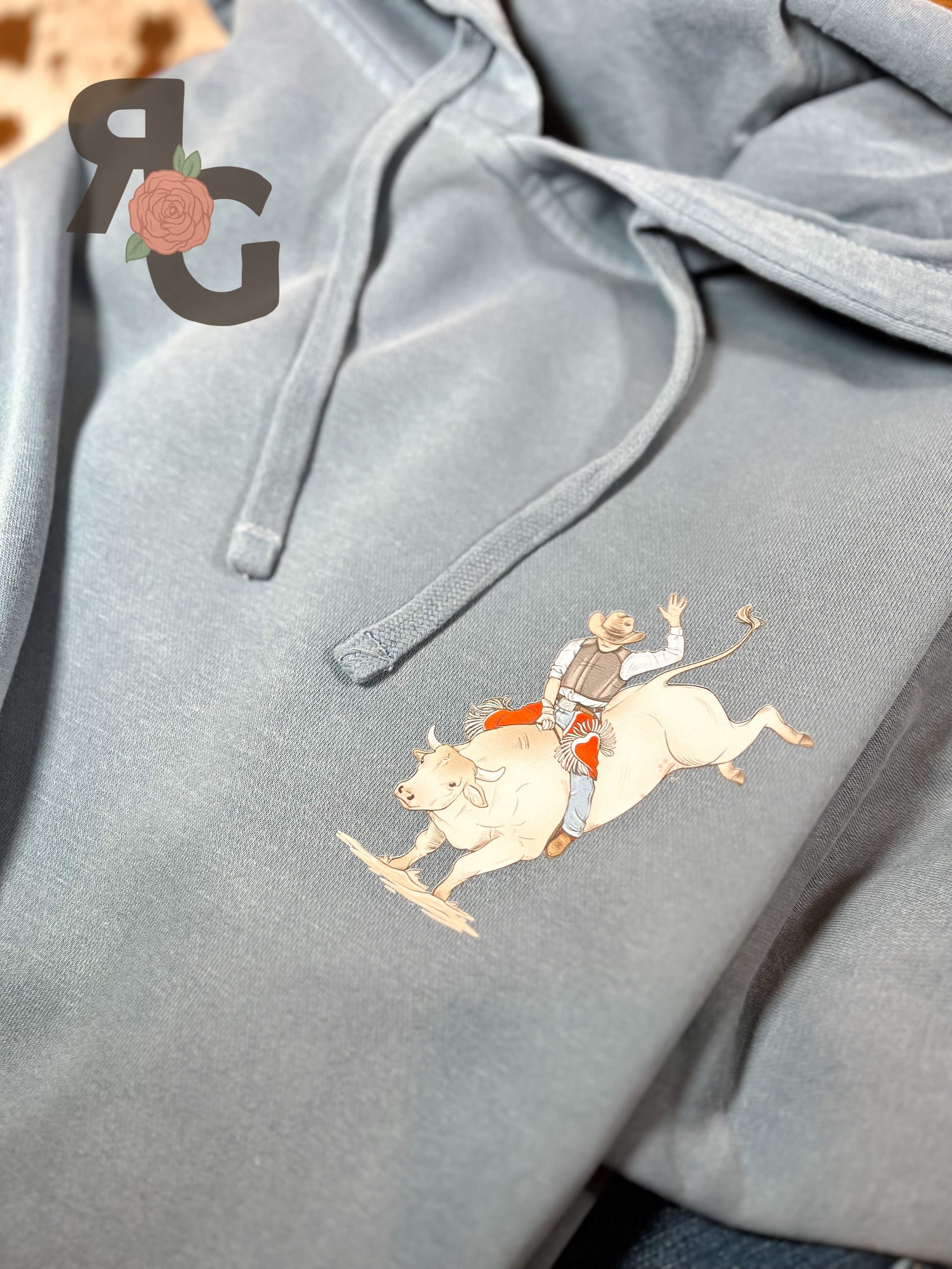 Movin' at Godspeed - Independent Trading Co Hoodie (Pocket Design w/Back)