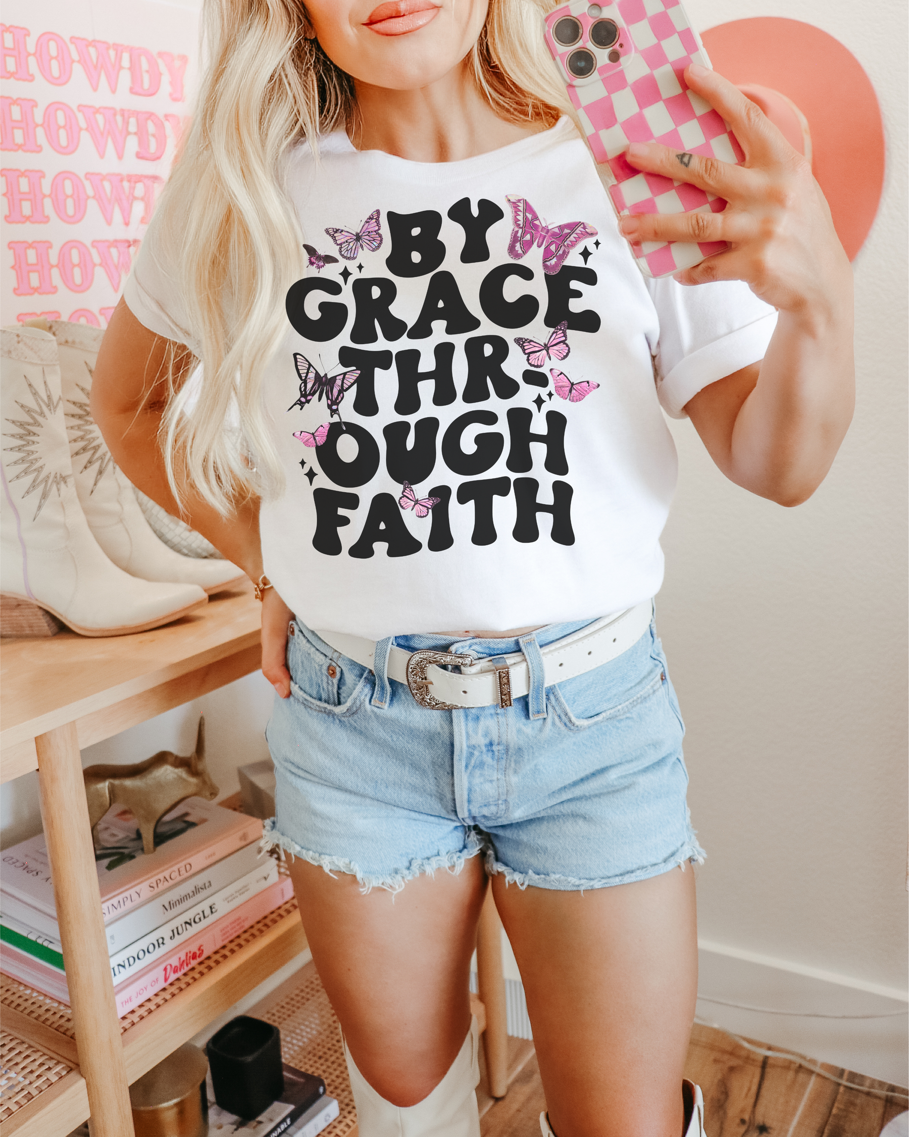 By Grace Through Faith - Shirt or Sweatshirt *YOU PICK COLOR*