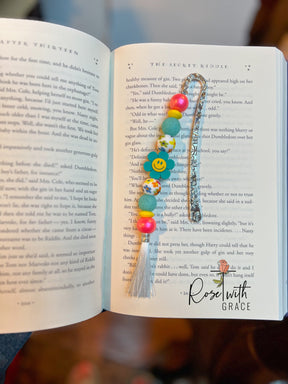 Retro Neon Daisy - Bookmark Rose with Grace LLC