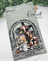 Probably Oughta Read It - Comfort Colors T-Shirt (Pocket & Back Design) Rose with Grace LLC