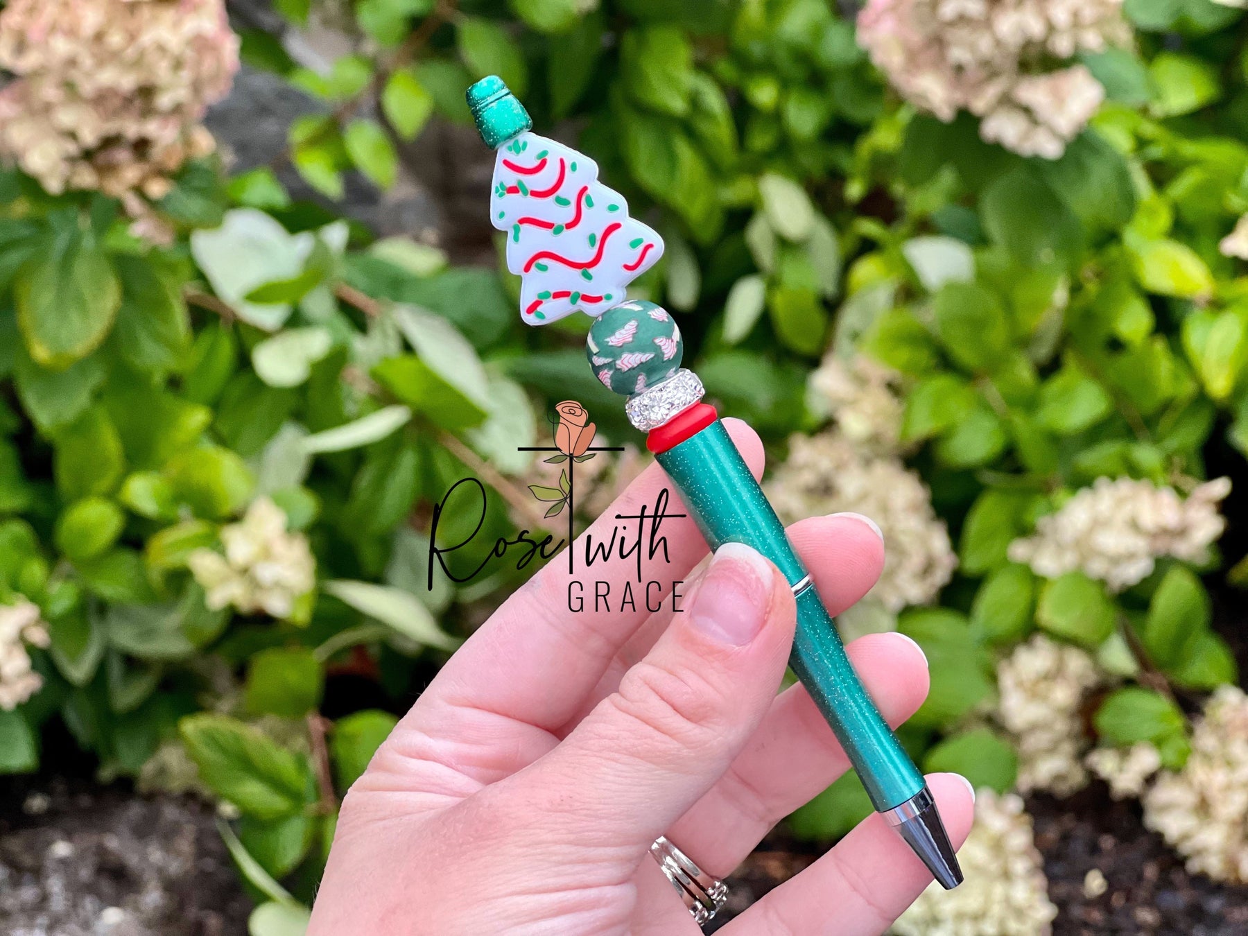 CHRISTMAS CAKE PEN Rose with Grace LLC