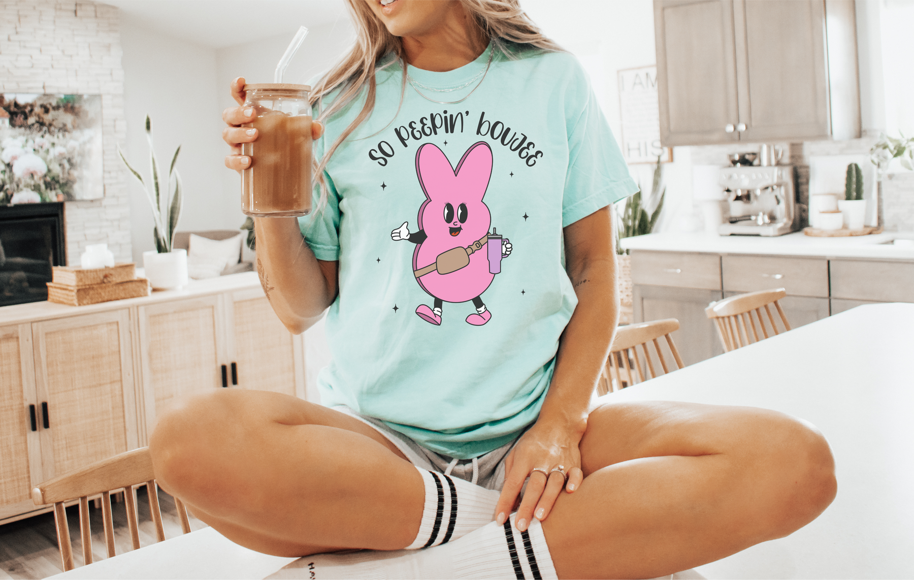 Boujee Bunny Treat - TShirt  *YOU PICK COLOR*