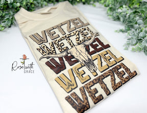 Wetzel Comfort Colors T Shirt Rose with Grace LLC