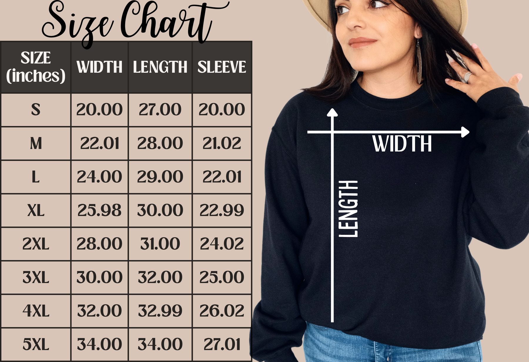 Classic Christmas Trees Crewneck Sweatshirt