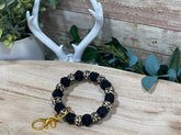 Stealth Leopard Keychain Wristlet Rose with Grace LLC