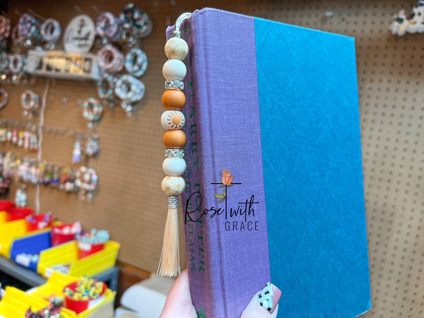 Sunny Daze Ahead Bookmark Rose with Grace LLC