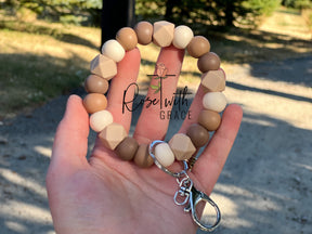 NUDE WRISTLET Rose with Grace LLC