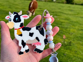 "ROSIE THE COW" - TEETHER TOY Rose with Grace LLC