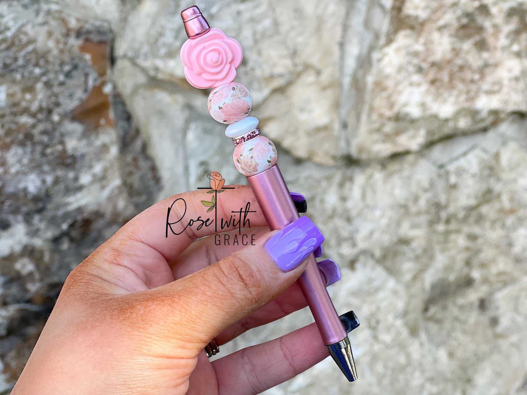 Sweet Evie Rose Pen Rose with Grace LLC