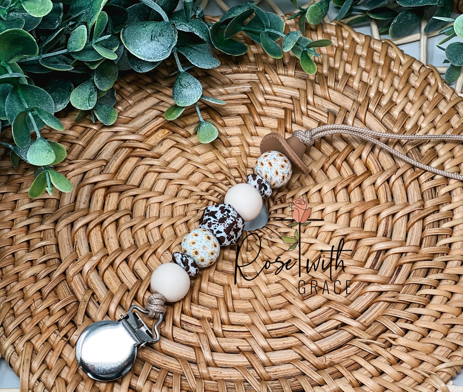 KEEP HER WILD CLIP / TEETHER BUNDLE Rose with Grace LLC