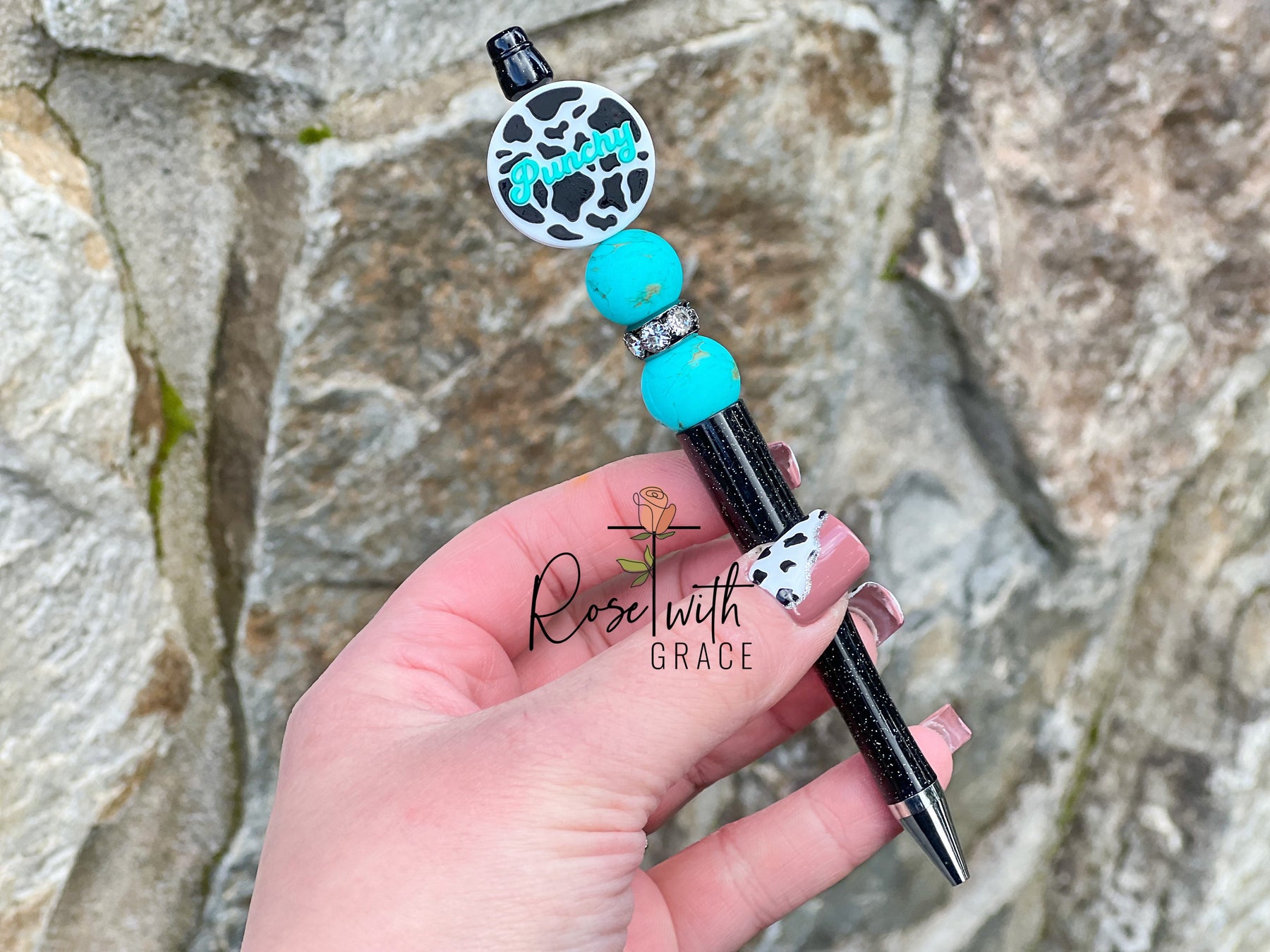 Punchy Pen Rose with Grace LLC