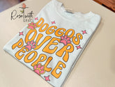 Doggos Over People - Comfort Colors T-Shirt Rose with Grace LLC