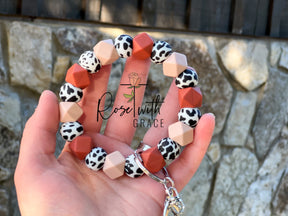AUTUMN BLUSH MOO WRISTLET Rose with Grace LLC