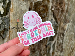 SEROTONIN STICKER Rose with Grace LLC