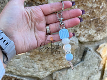 BOHO RAINBOW MINI KEYCHAINS Rose with Grace LLC