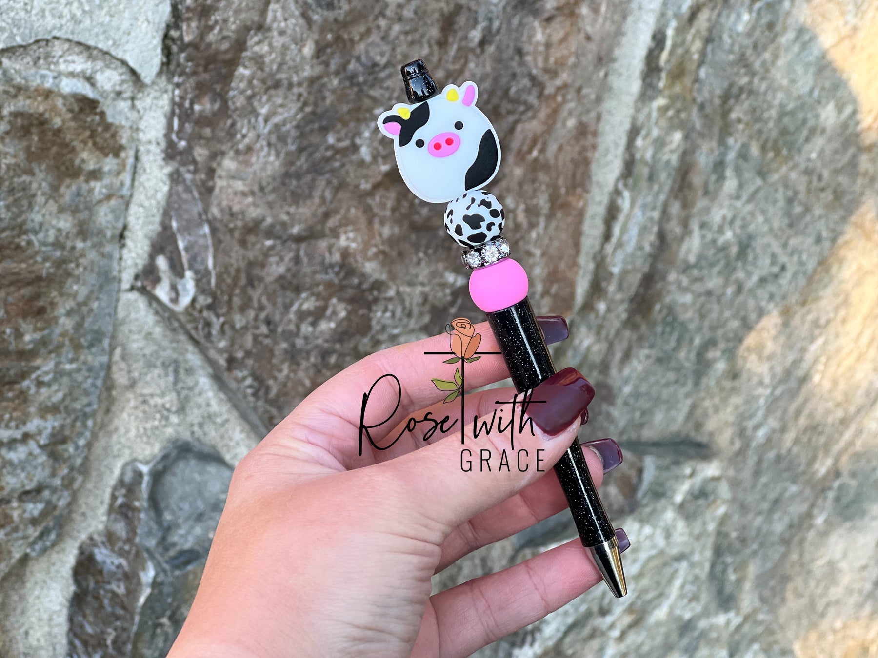 SQUISHY COW PENS Rose with Grace LLC