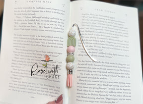 Lint Poppy Rainbow Bookmark Rose with Grace LLC