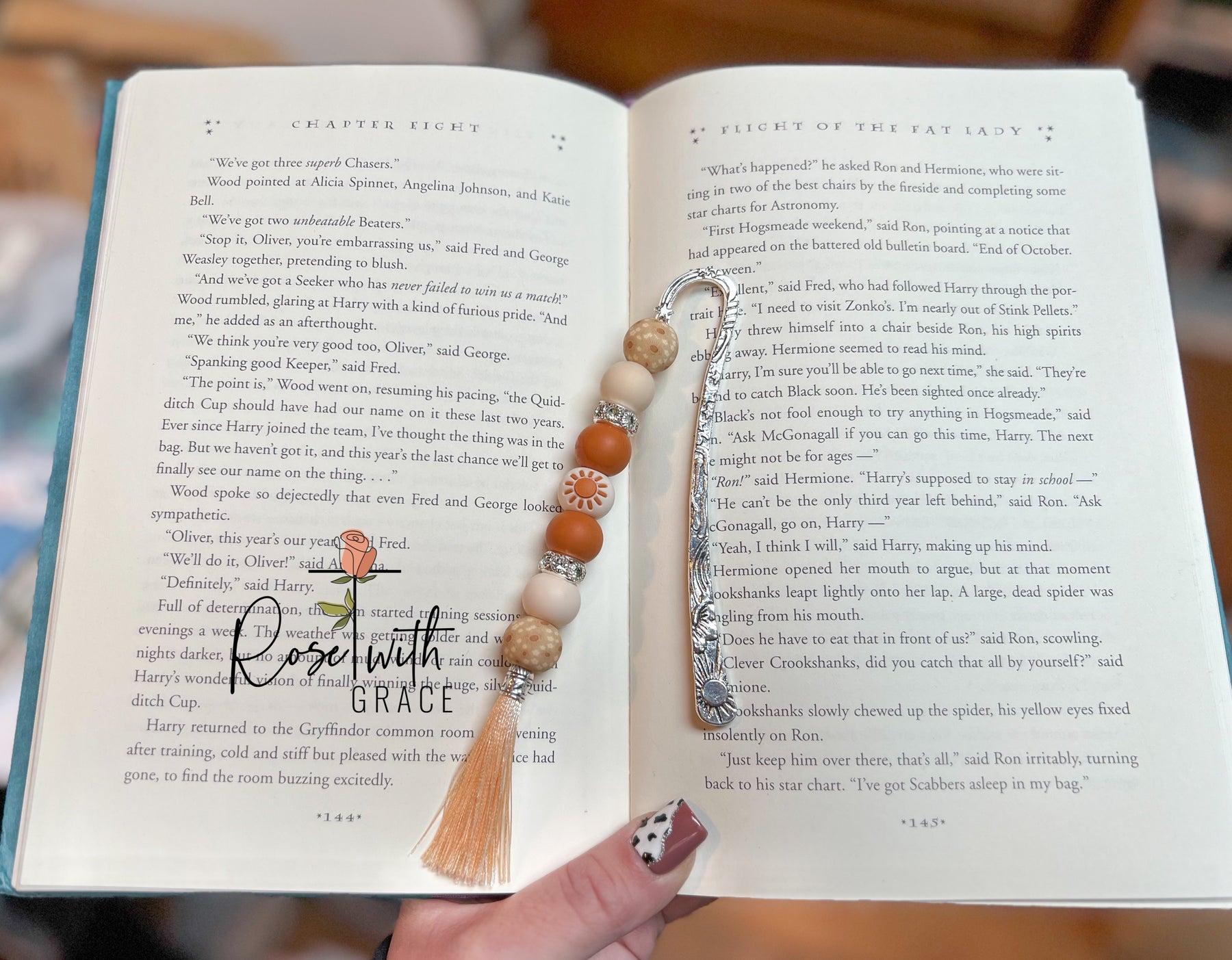 Sunny Daze Ahead Bookmark Rose with Grace LLC