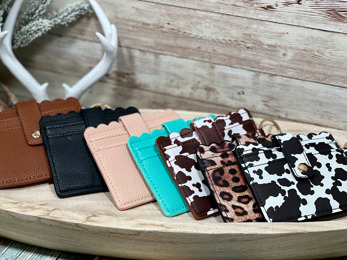 ADD ON WALLET KEYCHAINS Rose with Grace LLC